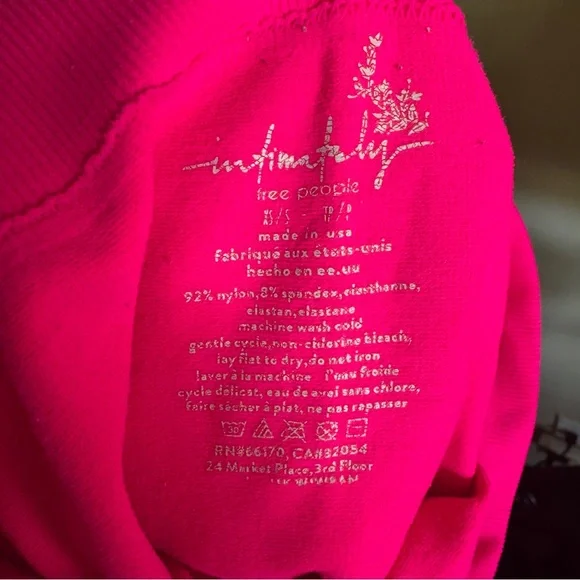 Free People Movement Hot Pink Biker Shorts - Picture 3 of 5